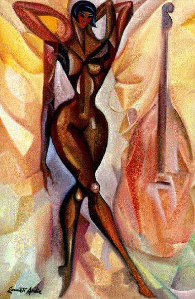 EMMETT-nude flapper 1997oil